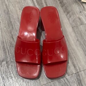 Gucci Women's Bold Red Mules